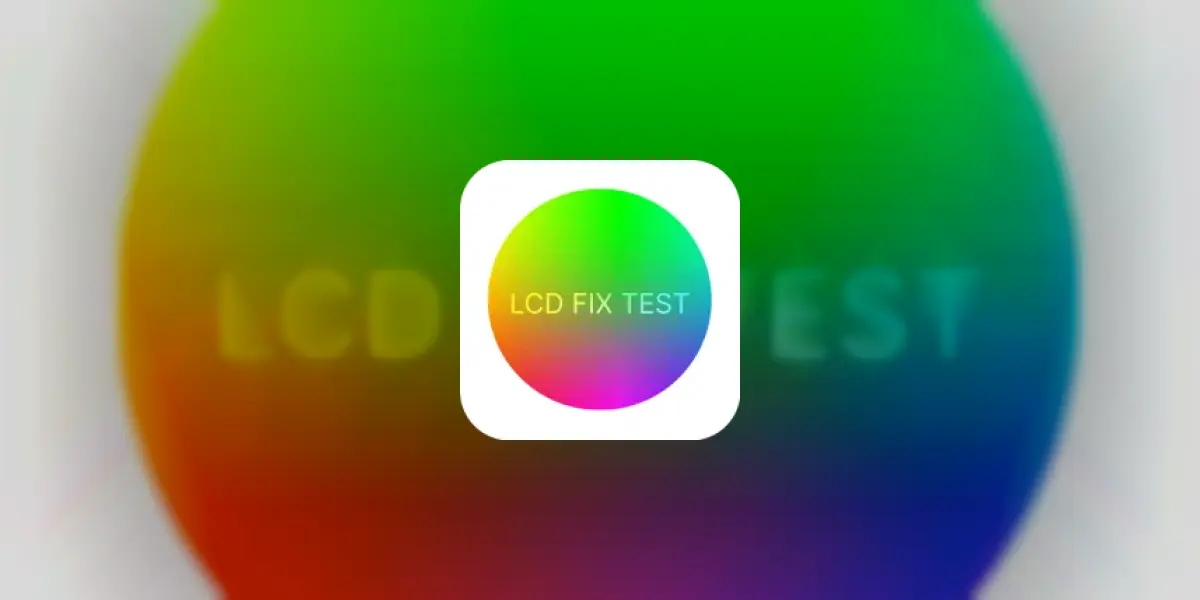 LCD Screen Dead Pixel Fix